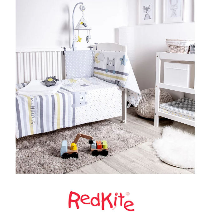 Red Kite 5 Piece Cosi Cot / Cot Bed Bedding Set with Musical Mobile