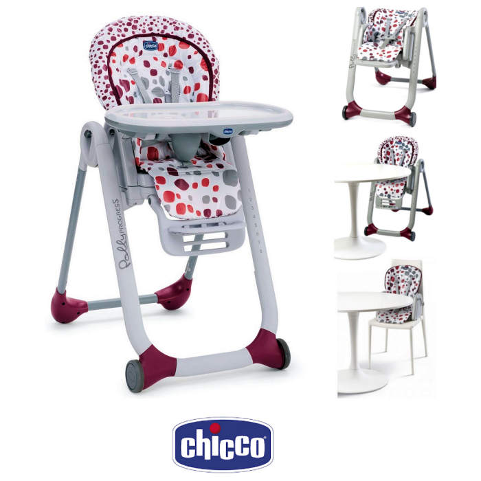 Chicco Polly Progres5 5 in 1  Adjustable Highchair