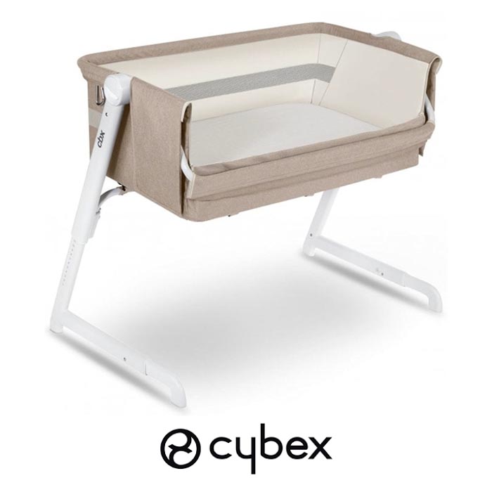Cybex CBX Hubble Air Side Sleeping Bedside Crib - Dreamy Beige