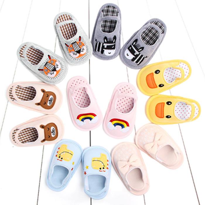 Baby Anti-Slip Indoor Shoes - 7 Designs & 3 Sizes