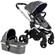 iCandy Peach Chrome Stroller & Carrycot (Moonlight)