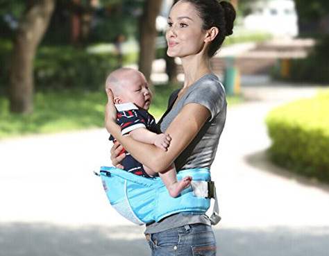 Baby Carrier Newborn to Toddler with Hip Seat 