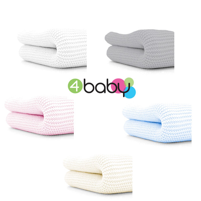 4baby Soft Cotton Cellular cot -  Blanket