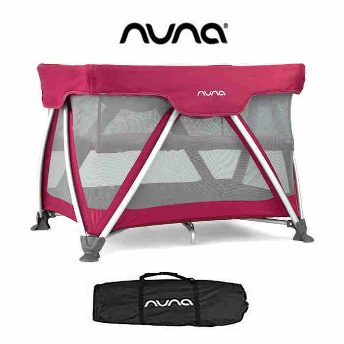 Nuna Sena Mini Travel Cot with & Travel Bag