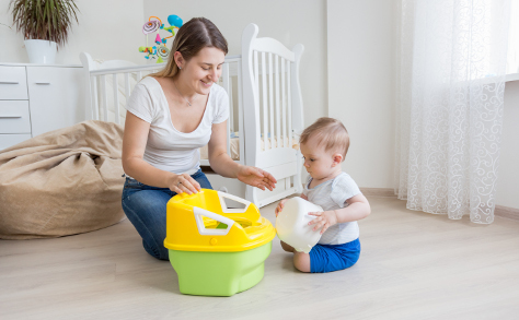 Potty training a stubborn child