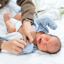 Newborn thumb