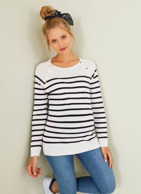 Verbaudet striped jumper