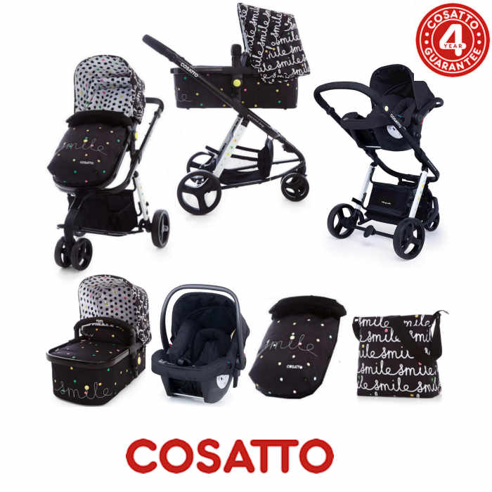 Cosatto Giggle 2 Combi 3 in 1 (Hold) Travel System - Smile