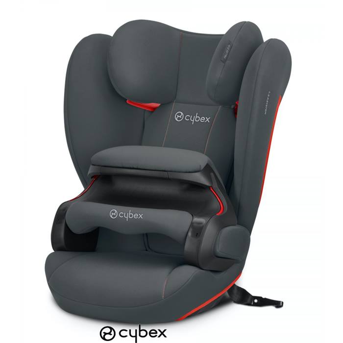 Cybex Pallas B-Fix Group 1/2/3 Car Seat - Steel Grey