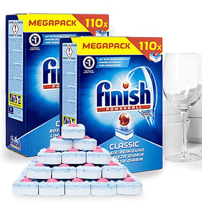 110 Finish Powerball Dishwasher Tablets