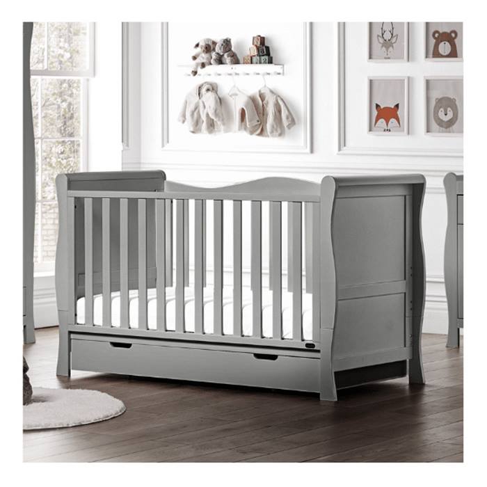 Puggle Prestbury Classic Deluxe Sleigh Cot Bed Drawer