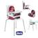 Chicco Deluxe Up To 5 Booster - Cherry 1