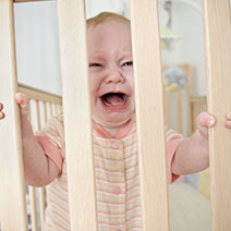 Your baby won't sleep in a cot
