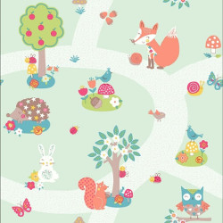 arthouse forest friend wallpaper 