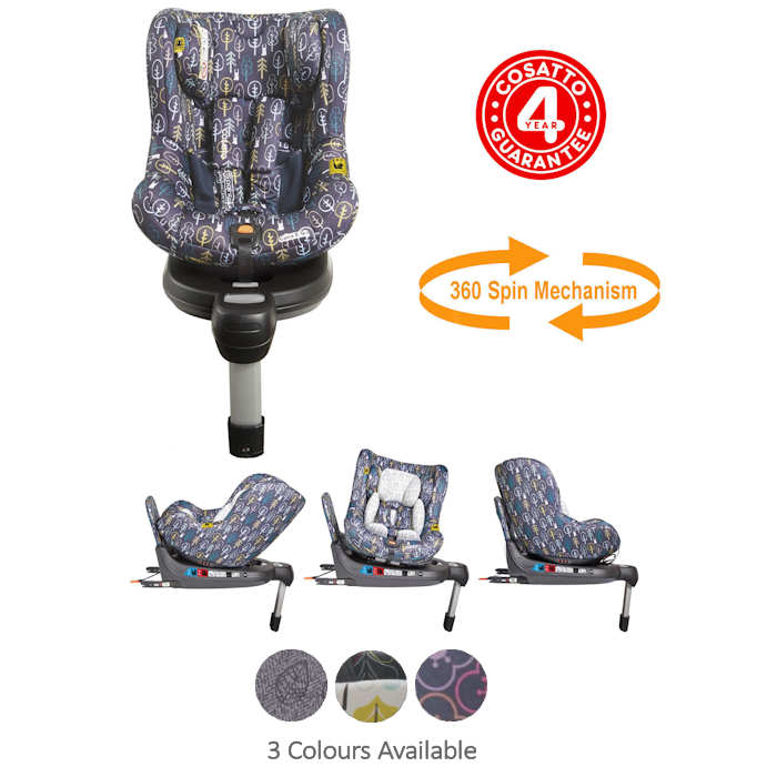 Cosatto Come And Go 360 Spin Group 0+ / 1 Isofix Car Seat