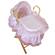 Cuddles Collection Dolls Moses Basket with Stand