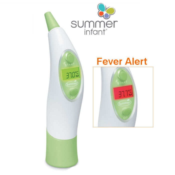 Summer Infant Digital Ear Thermometer Fever Alert