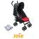 Joie Nitro Pushchair Stroller with Raincover - Black & Red