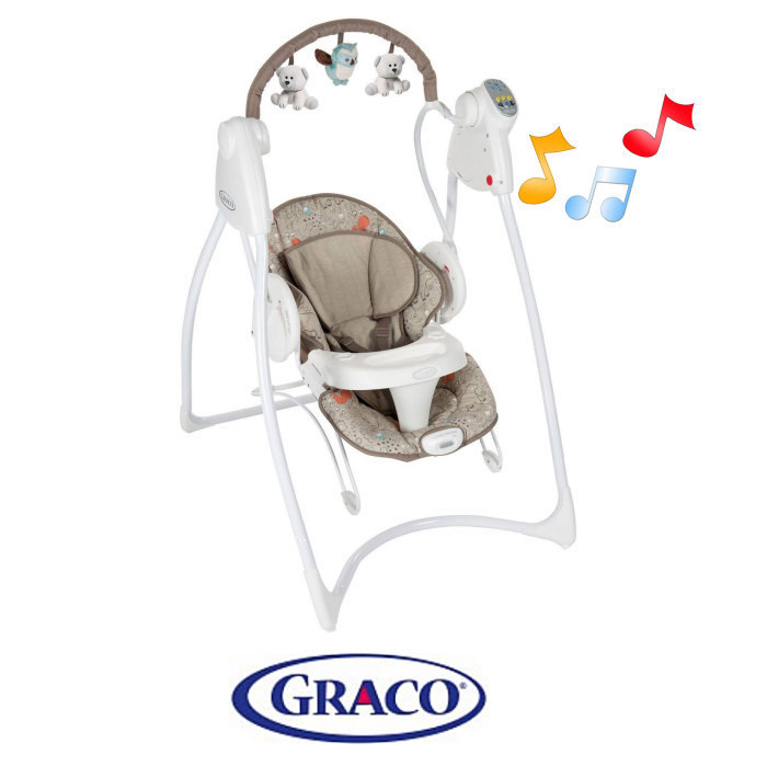 Graco Swing 'n' Bounce 2 in 1 Swing - Woodland Walk