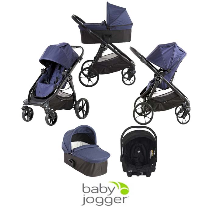 Baby Jogger City Premier (Juva) Travel System with Carrycot