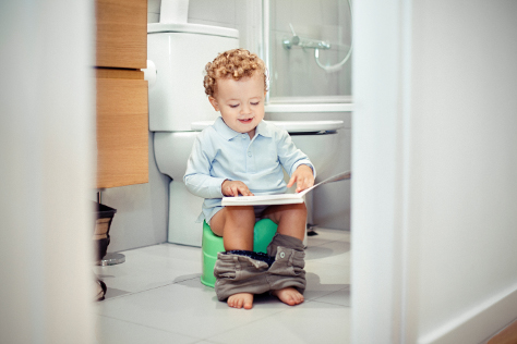 Potty training boys