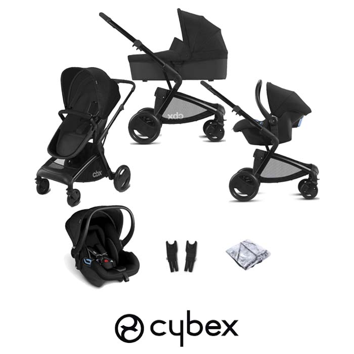 Cybex CBX Bimisi Pure (Shima) Travel System with Carrycot