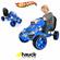 Hot Wheels XL Pedal Grow With Child Go-Kart (4-12yrs) - Blue