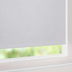 Dunelm Grey Herringbone Blackout Roller Blind 