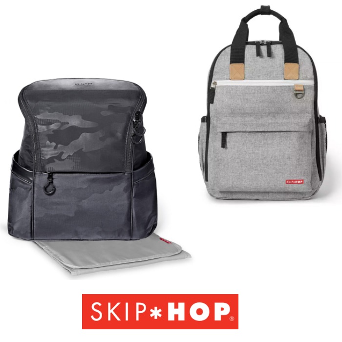 Skip Hop Duo Backpack & Paxwell Easy Access Backpack - Changing Bag