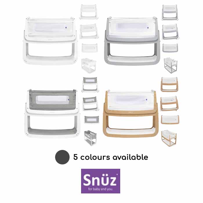 Snuz SnuzPod4 Bedside Crib 3 in 1 With Mattress