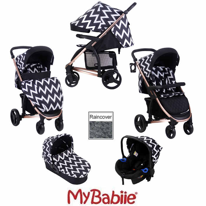 My Babiie MB200+ *Katie Piper Collection* Travel System & Carrycot
