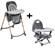 Maxi-Cosi Minla 6-in-1 Highchair With FREE Chicco Booster Seat - Essential Graphite