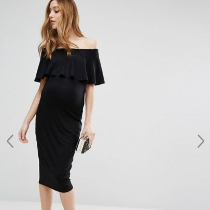 ASOS maternity party dress