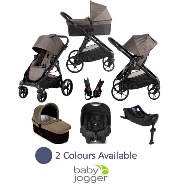 Baby Jogger City Premier (Gemm) Travel System with Carrycot & Isofix Base