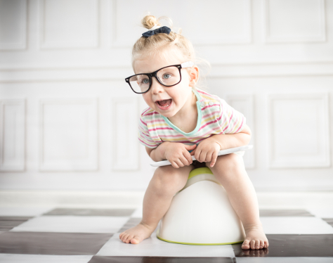 Potty training girls