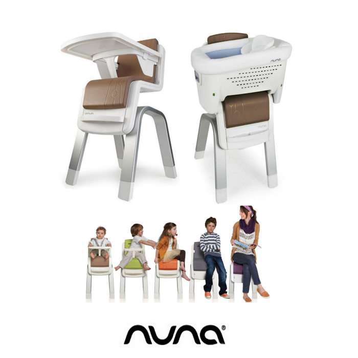 Nuna Zaaz 3 in 1 Highchair Lowchair & Side Crib