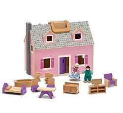 Fold and go dolls house