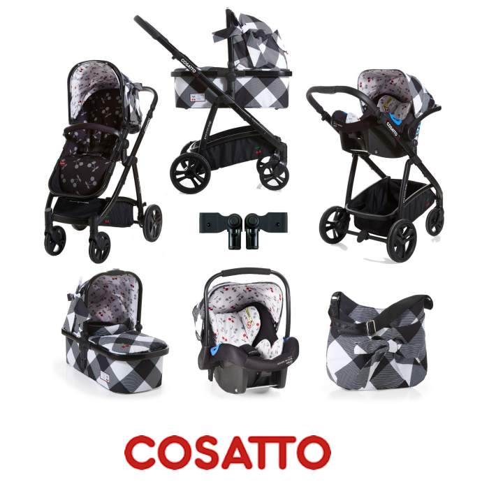 Cosatto Wow 3 in 1 Combi Travel System With Accessories - Mademoiselle
