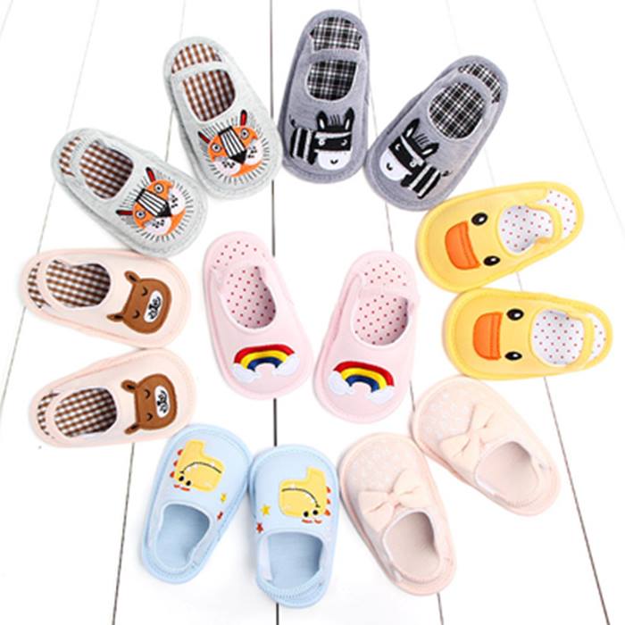Baby Anti-Slip Indoor Shoes - 7 Designs & 3 Sizes