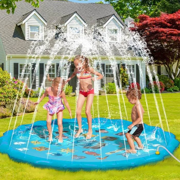 Outdoor PVC Inflatable Sprinkler Pool