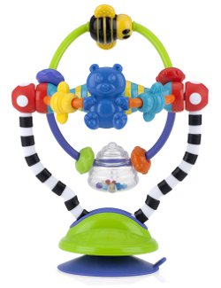 Nuby Silly Spinwheel Highchair Toy, Multi-Colour 250