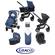 Graco Evo Avant Snug Essentials iSize Travel System Ink