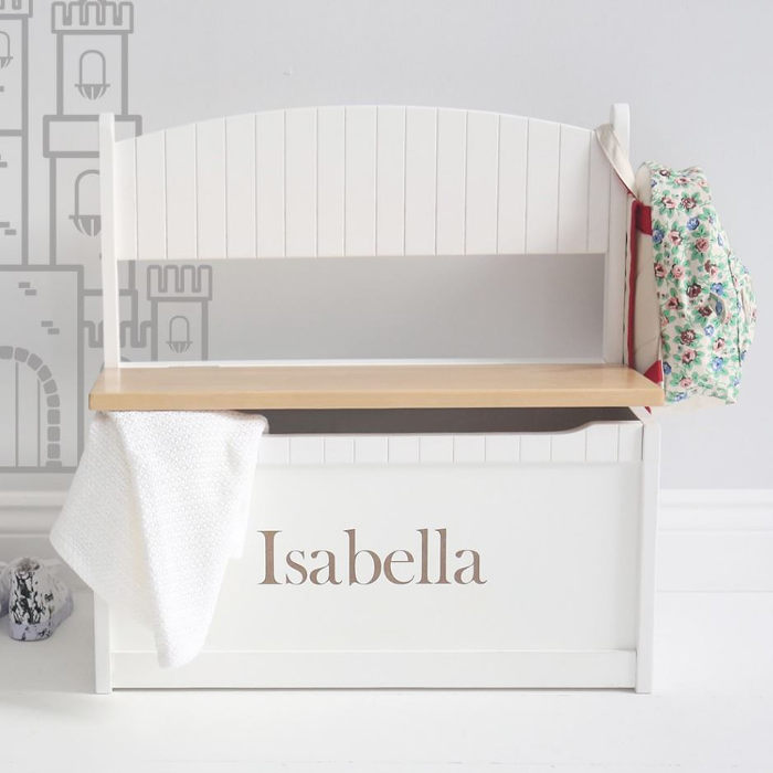 Personalised toy bench