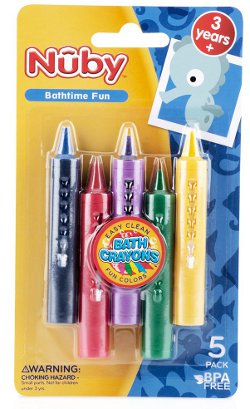 Nuby Bathtime Crayons 250