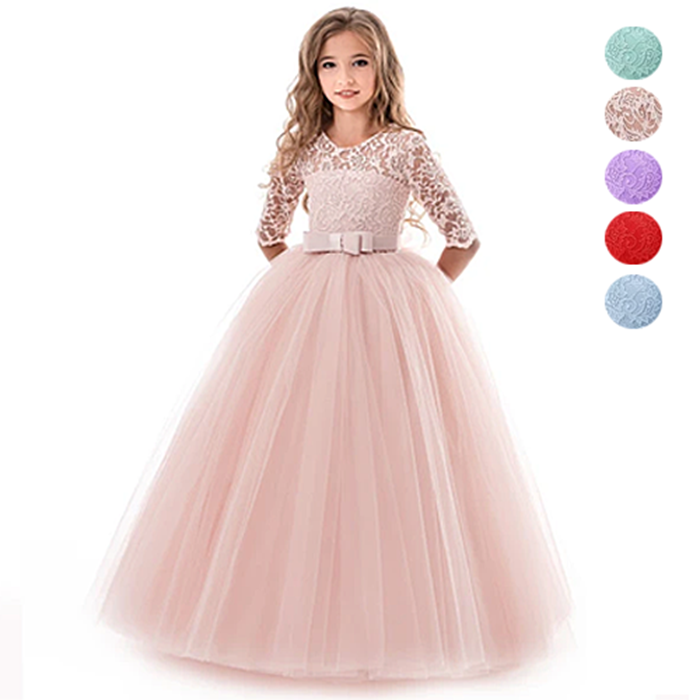Kids' Princess Dress - 5 Colours & 5 Sizes