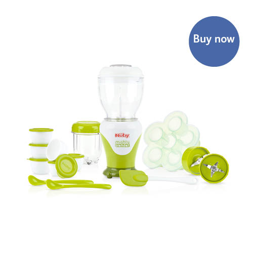 Nuby – Mighty Blender – White and Gree