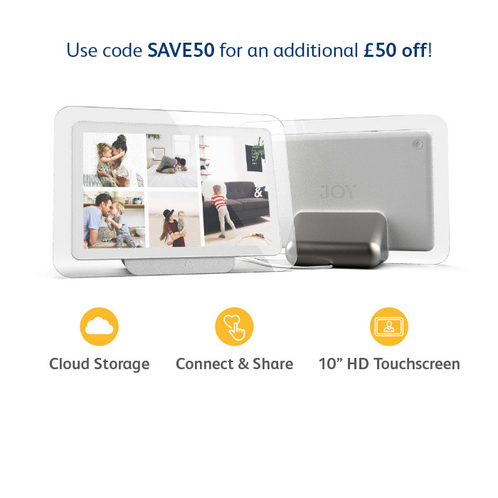 Up to £100 off – Joy: The family album of the future