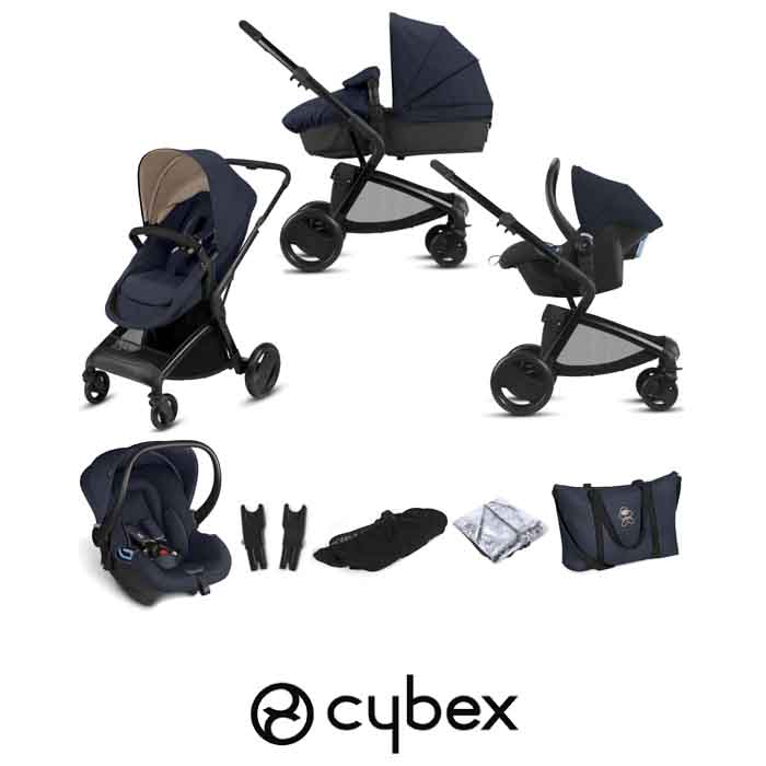 Cybex CBX Bimisi Flex (Shima) Travel System with Accessories