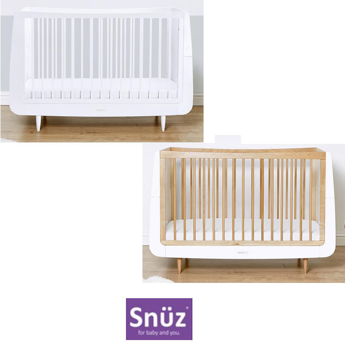 Snuz SnuzKot Skandi Cot Bed & Maxi Air Cool Mattress