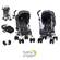 Baby Jogger Vue Pushchair with Carrycot and Raincover